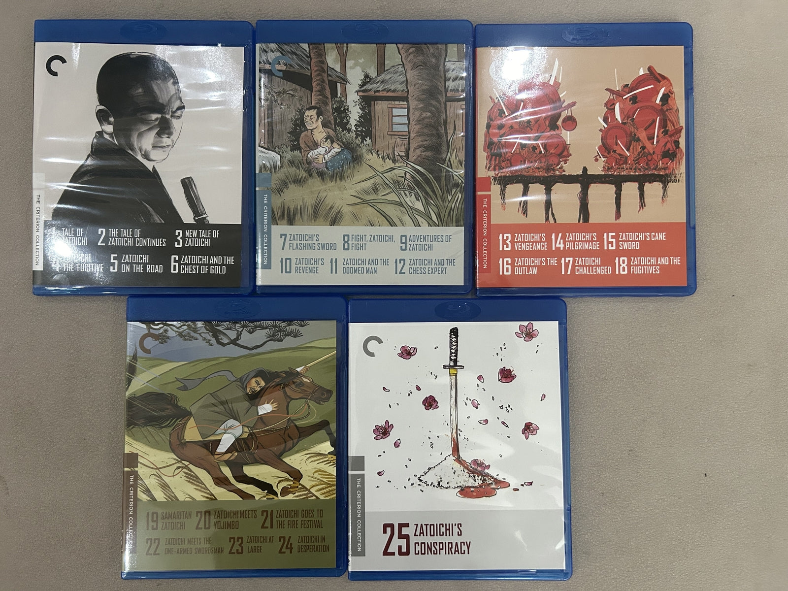 Japanese Tale of Zatoichi 1-9 COLLECTION Free Region English Subtitle