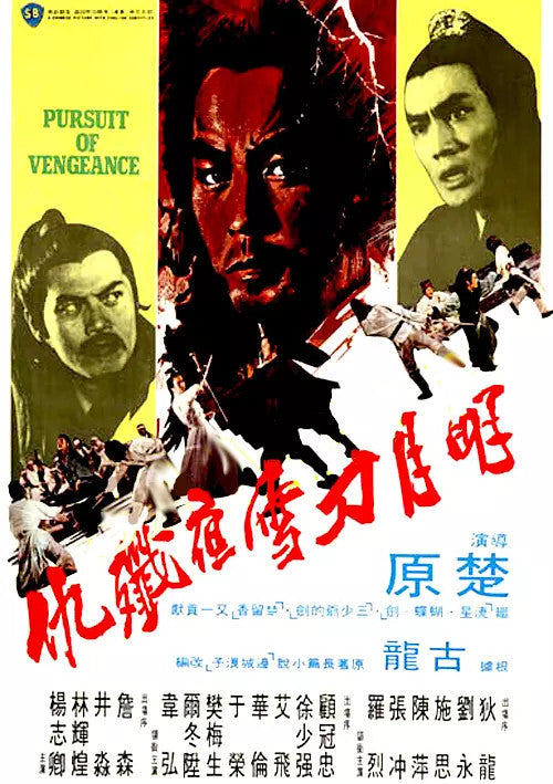 Chinese Pursuit of Vengeance Mandarin DVD Di Long/Liu Yong/Luo Lie/Derek Yee
