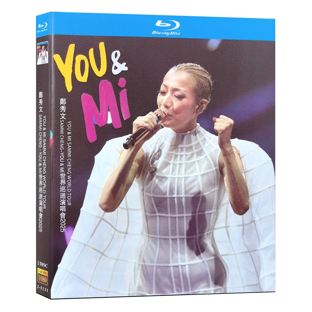 Chinese You&Mi Sammi Cheng World Tour Free Region Chinese Sub Boxed