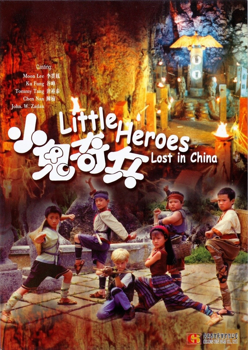 Chinese Little Heroes Lost in China Chinese Cantonese Language DVD Moon Lee