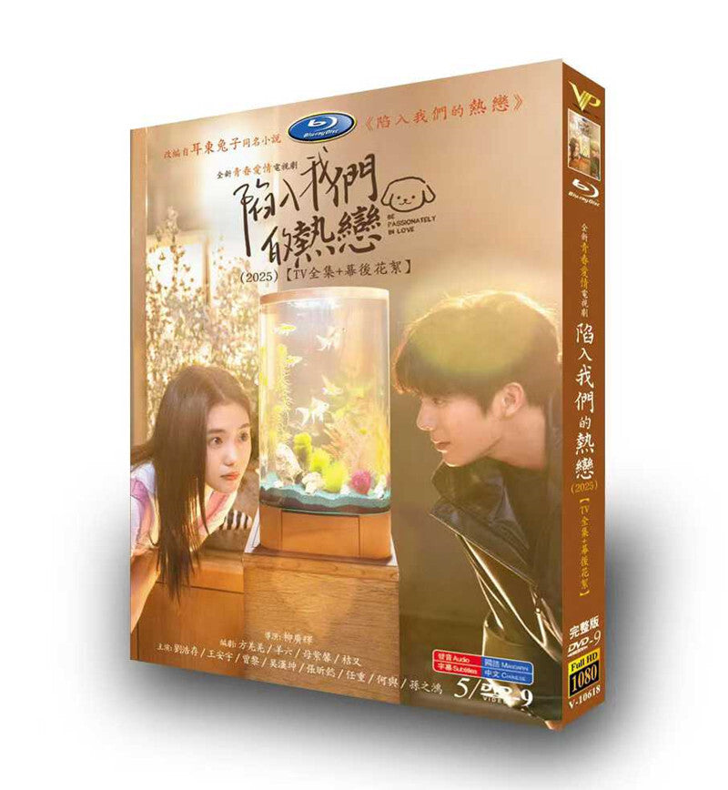 Chinese Be Passionately in Love 5/Disc Free Region Chinese Sub Boxed